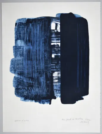 Lithographie Soulages - LITHOGRAPHIE 33