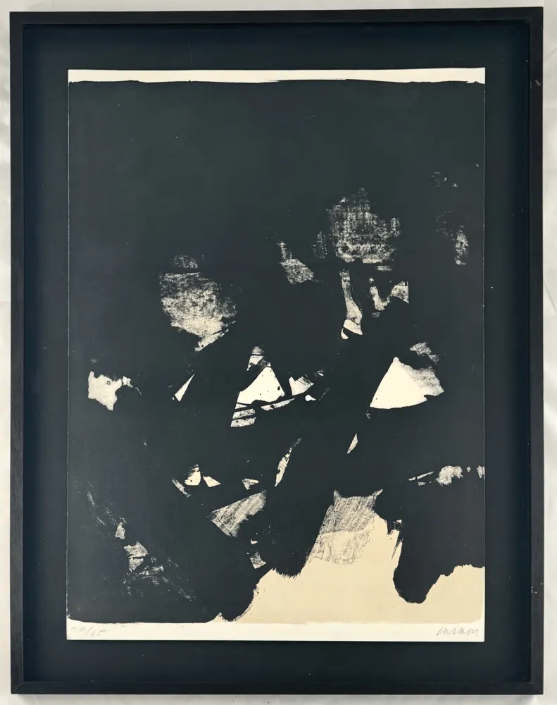 Lithographie Soulages - Lithographie n°13 