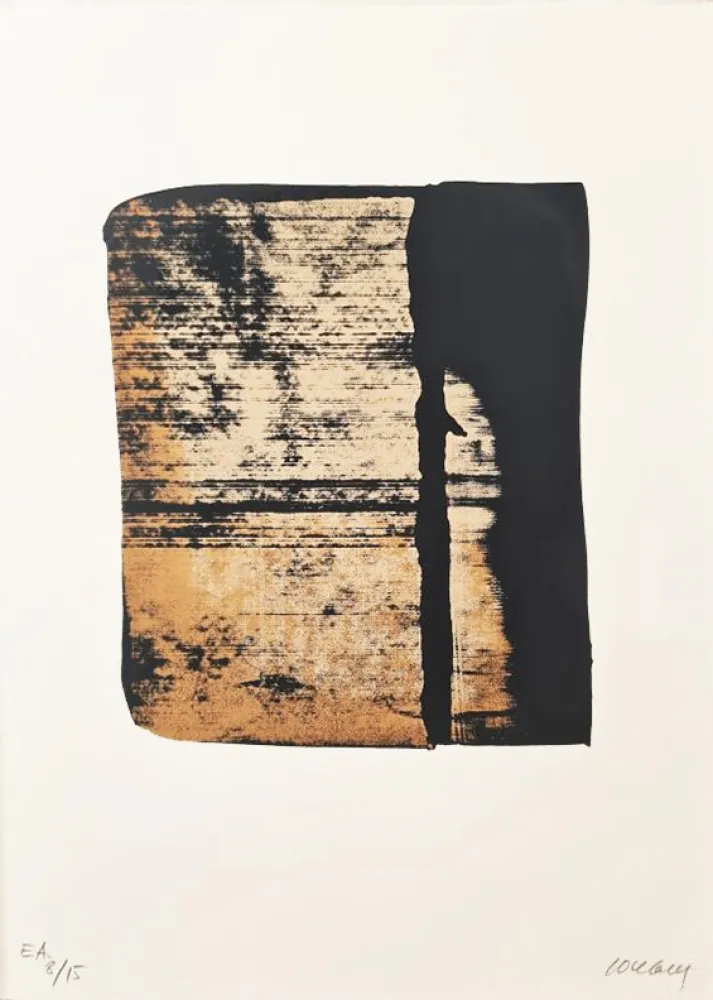 Siebdruck Soulages - Sérigraphie n° 11 