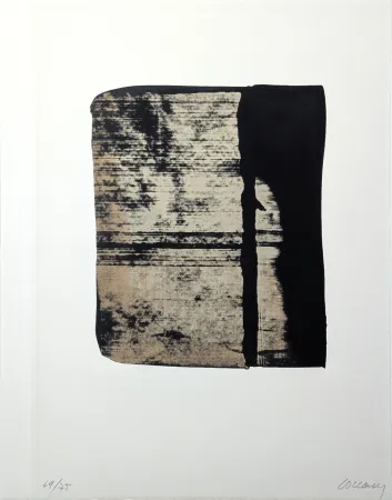 Siebdruck Soulages - Sérigraphie n° 11 