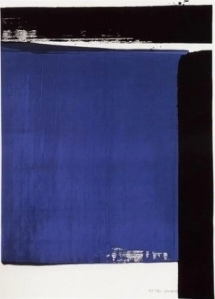Siebdruck Soulages - Serigraphie n° 16
