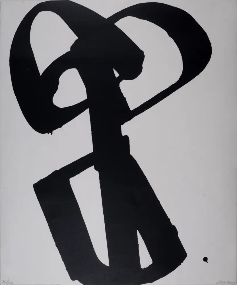 Siebdruck Soulages - Sérigraphie n°1 – 1973