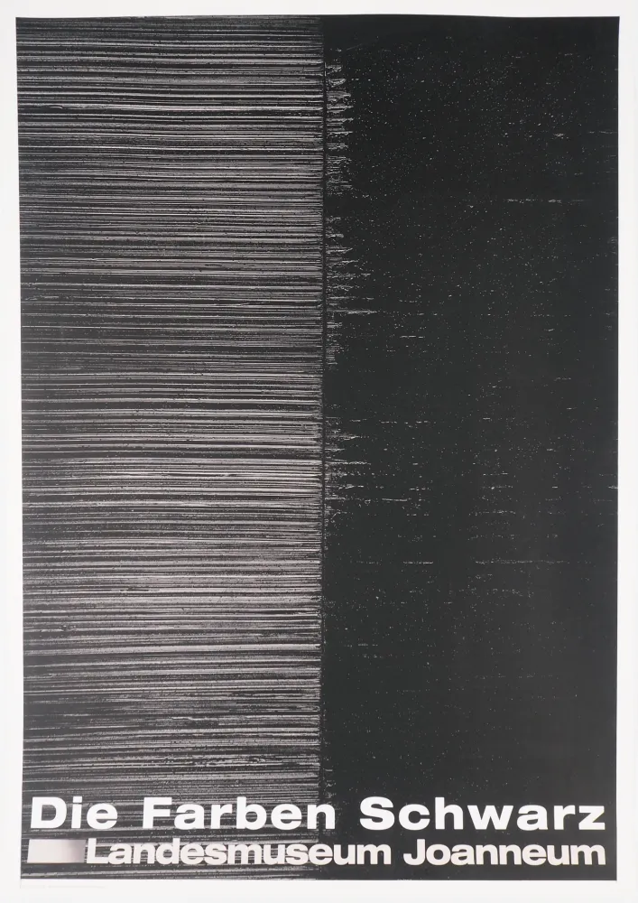 Siebdruck Soulages - Sérigraphie n°25