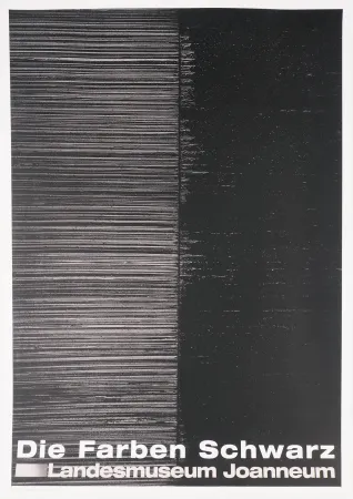 Siebdruck Soulages - Sérigraphie n°25
