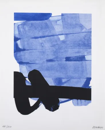 Siebdruck Soulages - Sérigraphie No 8