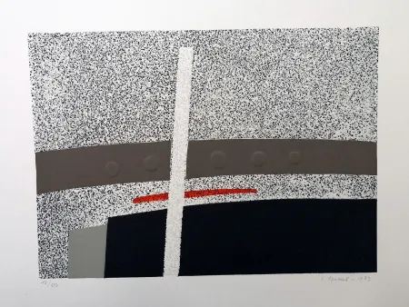 Holzschnitt Spacal - Alba carsica