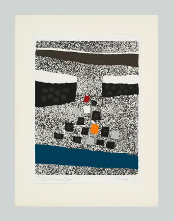 Linolschnitt Spacal - Cimitero partigiano