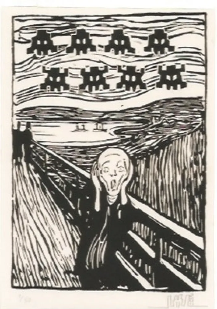 Stich Space Invader - Invaded Scream