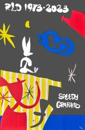 Plakat Speedy Graphito - Affiche 50 ans Atelier RLD
