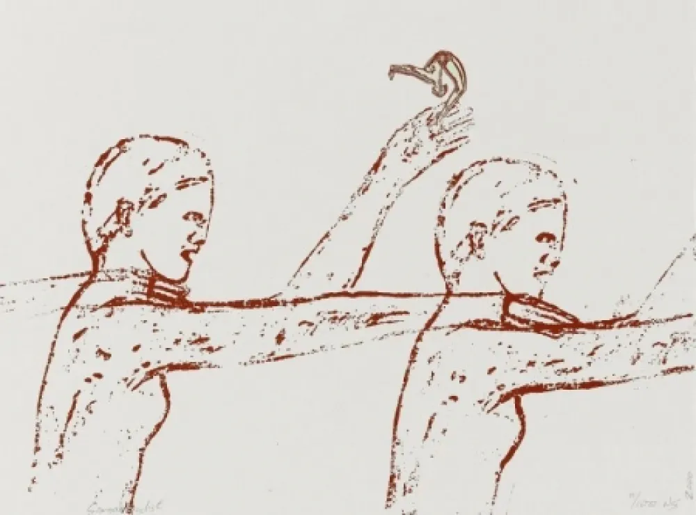 Siebdruck Spero - Somnambulist