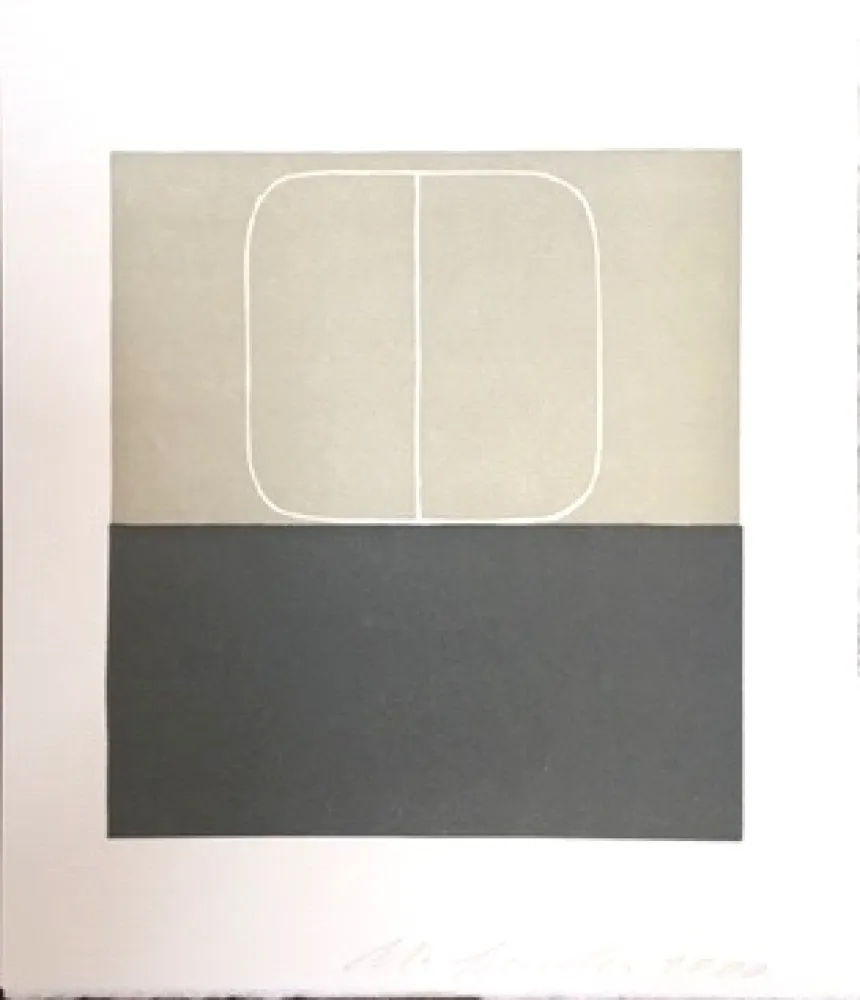 Linolschnitt Spescha - Sans titre