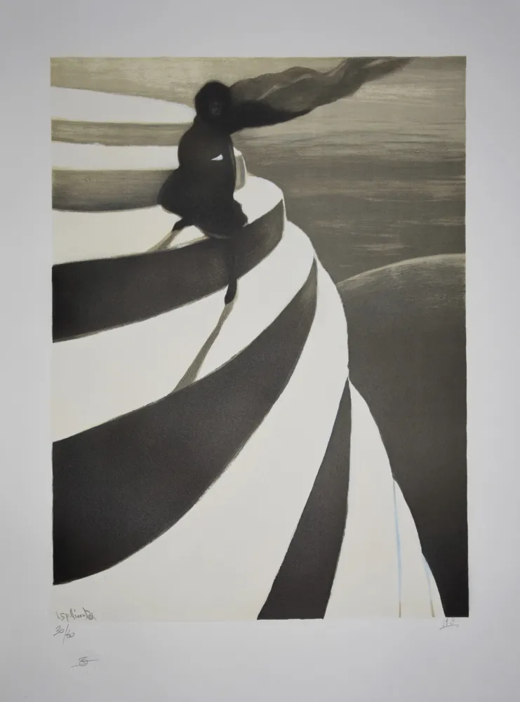 Lithographie Spilliaert - VERTIGE / VERTIGO, 1908
