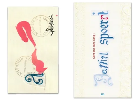 Illustriertes Buch Spoerri - L'At en écrit