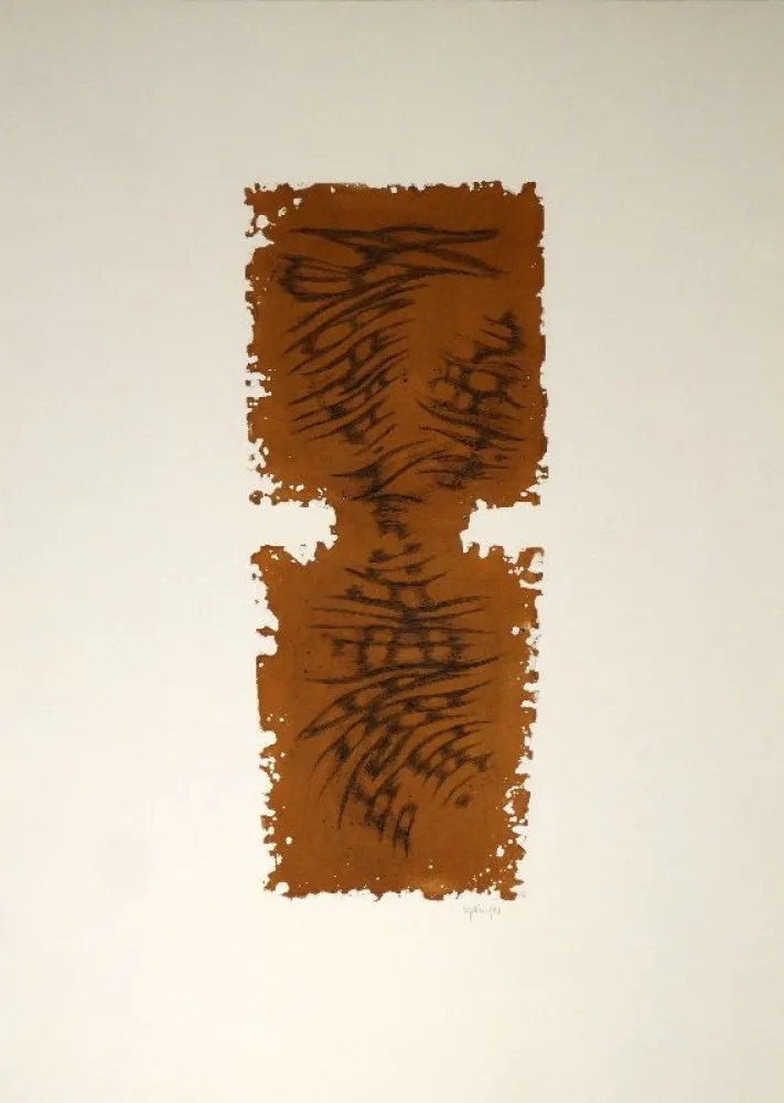 Radierung Und Aquatinta Springer - Abstrakte Komposition