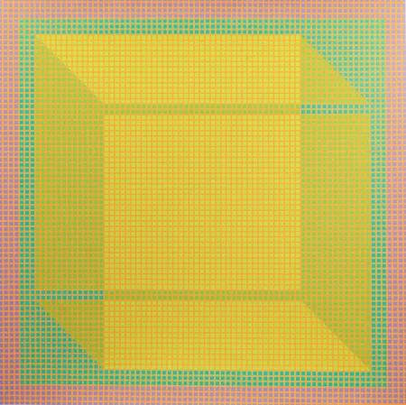 Siebdruck Stanczak - Boxed, from Twelve Progressions