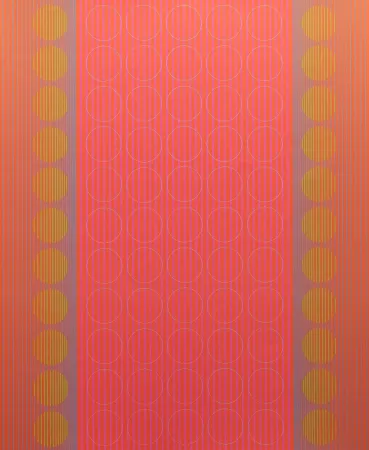 Siebdruck Stanczak - Centered Rings, from Twelve Progressions