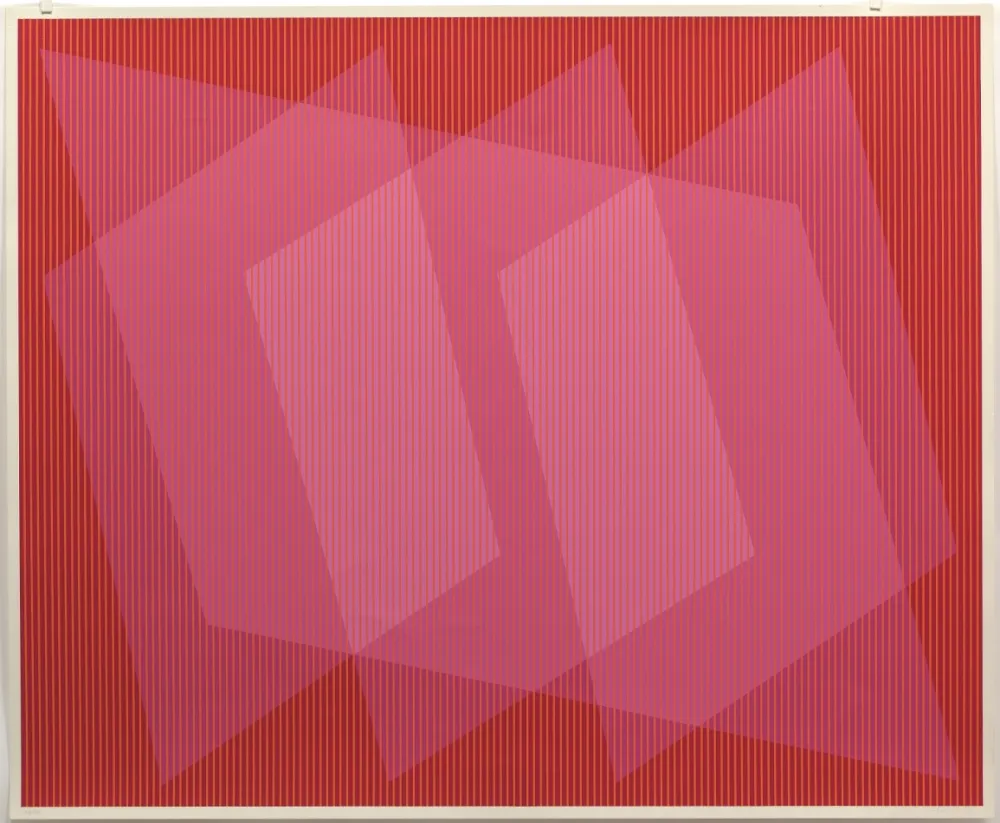 Siebdruck Stanczak - Dedicated, from Twelve Progressions