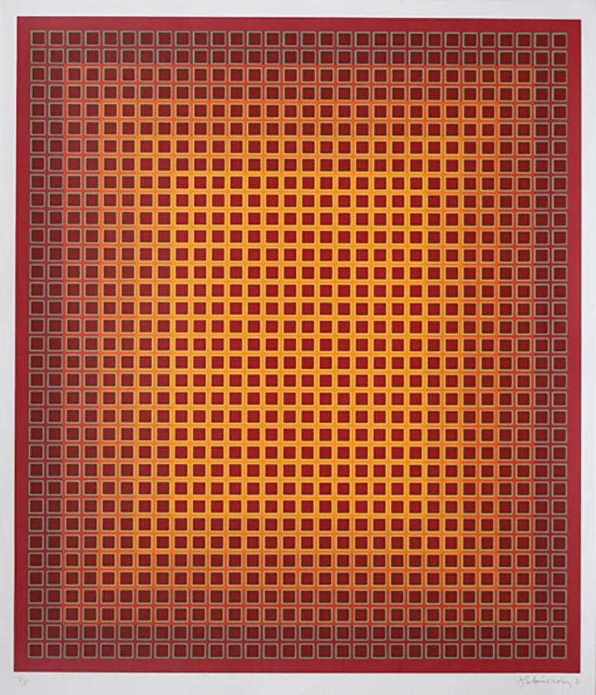 Siebdruck Stanczak - Sequential Chroma