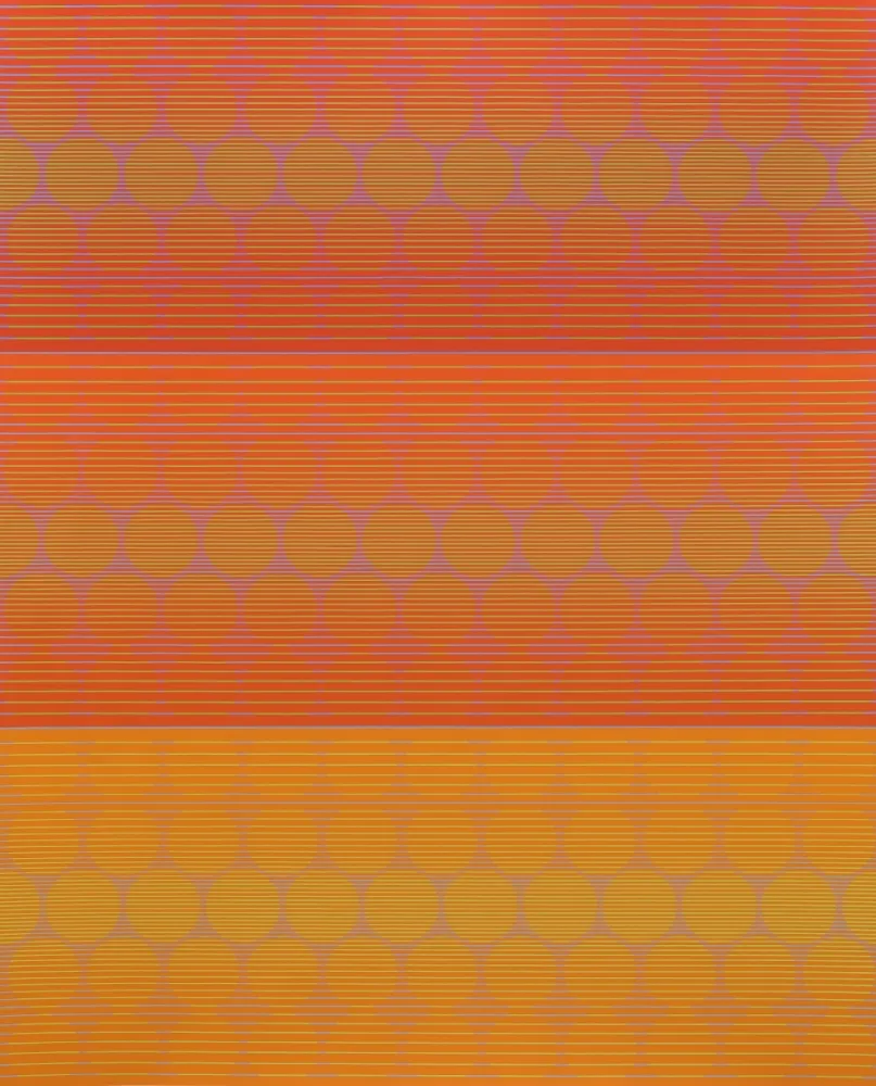 Siebdruck Stanczak - Three to Compare, from Twelve Progressions