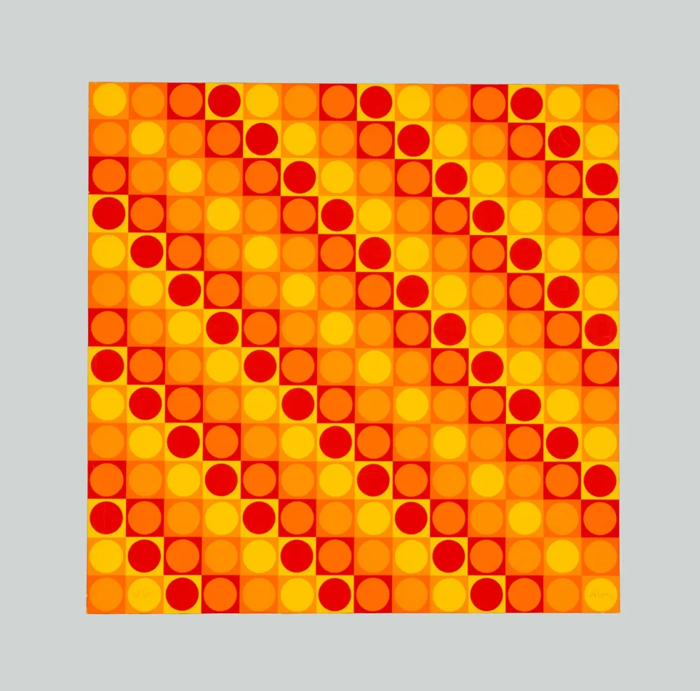 Siebdruck Stein - Composition