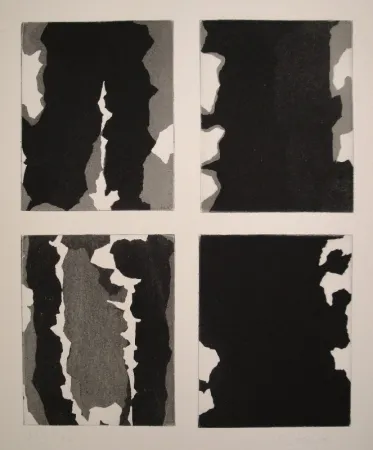 Aquatinta Stein - Ohne Titel