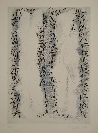 Radierung Und Aquatinta Stein - Verhüllt