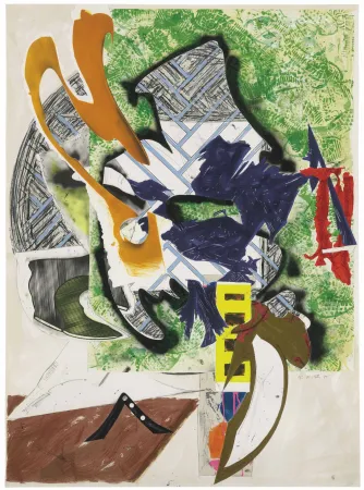 Multiple Stella - Ahab's Leg (The Waves from The Moby Dick Prints 1989-93 series)