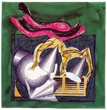 Siebdruck Stella -  ONE SMALL GOAT PAPA BOUGHT FOR TWO ZUZIM