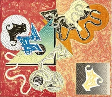 Lithographie Stella - Shards IV