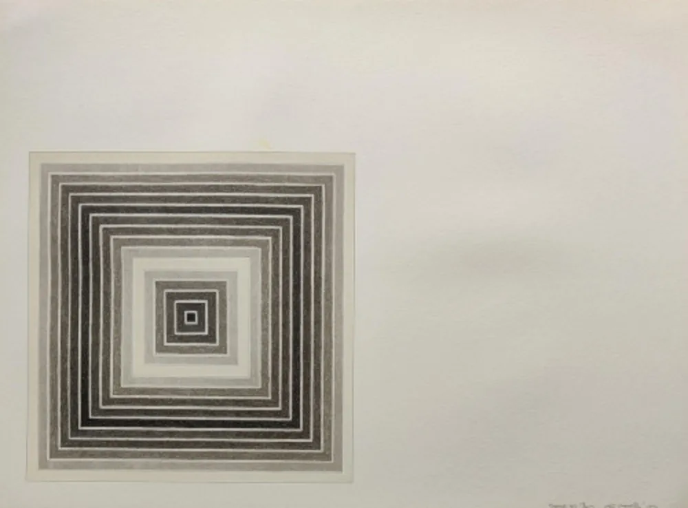 Lithographie Stella - Sharpesville, from Multicolored Squares I