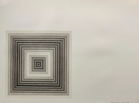 Lithographie Stella - Sharpesville, from Multicolored Squares I