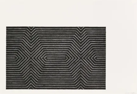 Lithographie Stella - Turkish Mambo (From Black Series)