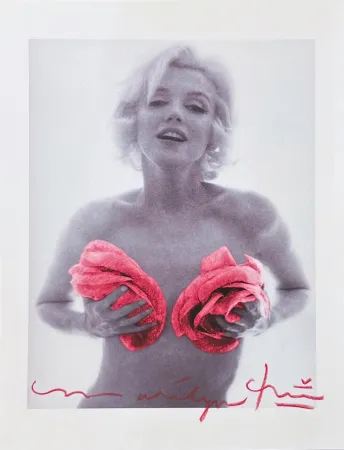 Keine Technische Stern - Marilyn with Red Roses