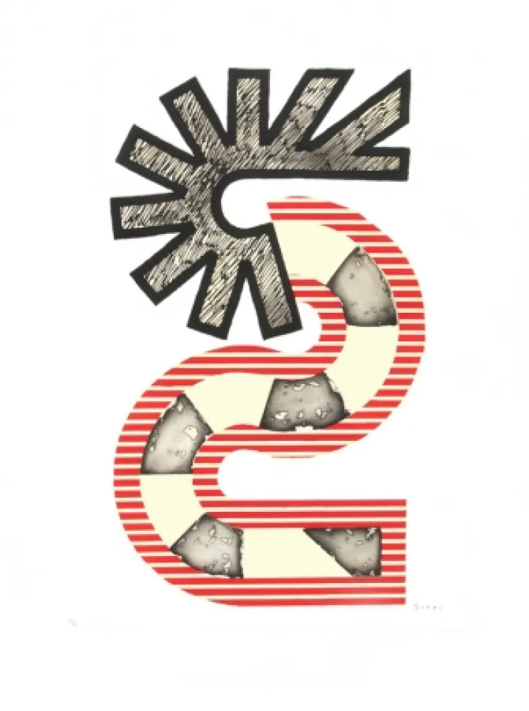 Radierung Und Aquatinta Sugai - S rouge