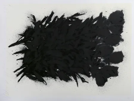Siebdruck Sultan - Black Roses