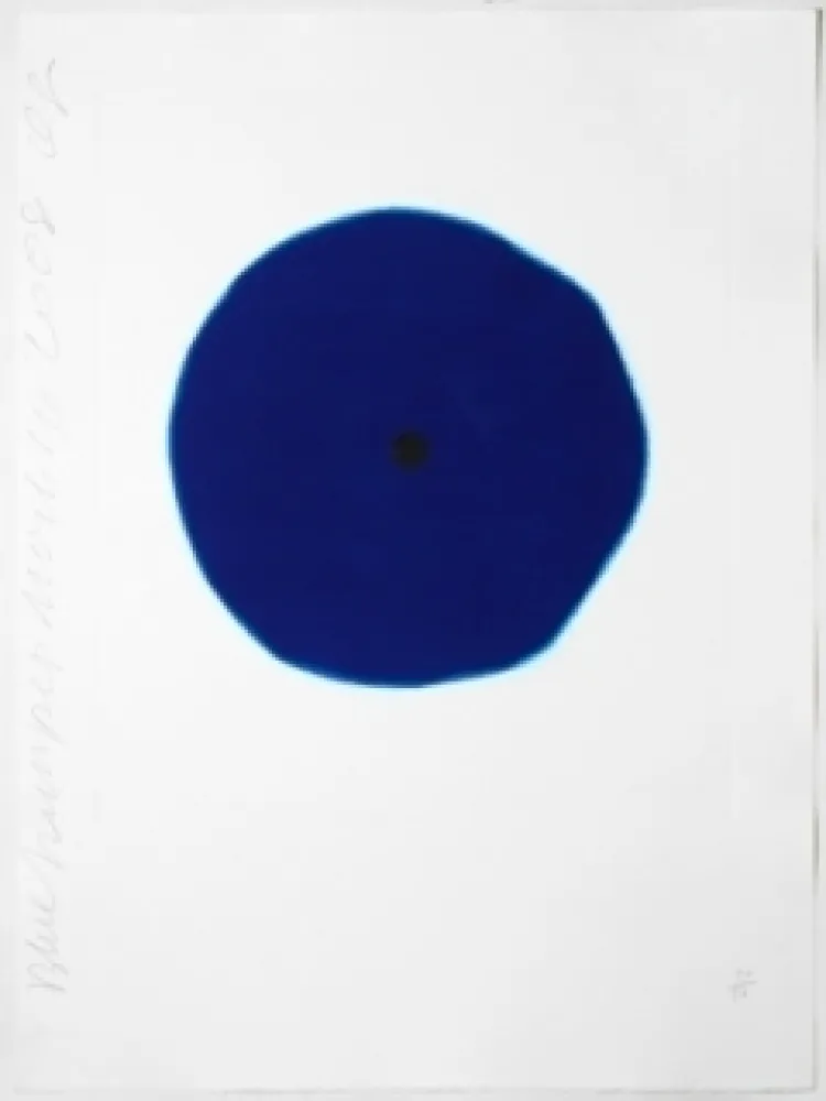 Radierung Und Aquatinta Sultan - Blue Trumpet 