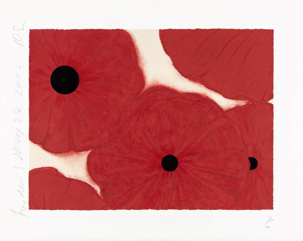 Siebdruck Sultan - Five Reds