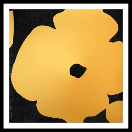 Siebdruck Sultan - Gold Flower