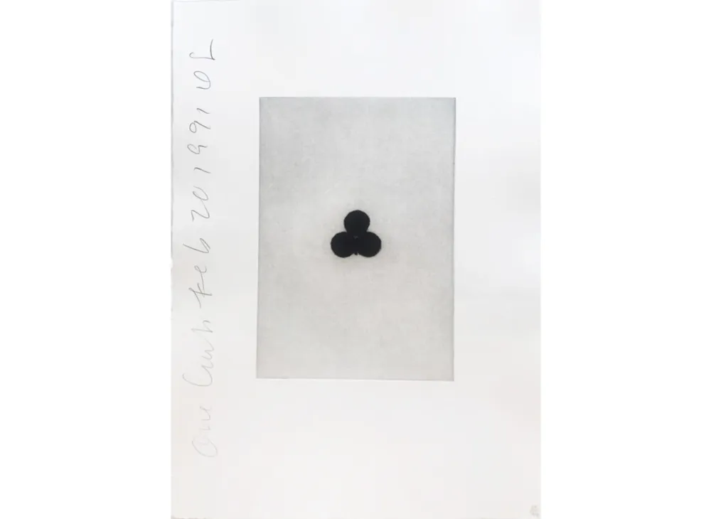 Aquatinta Sultan - Playing Cards (Ace of Clubs)