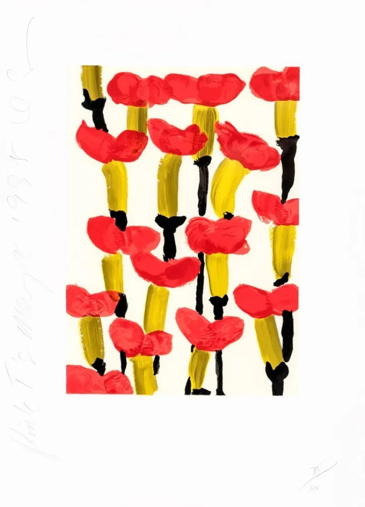 Siebdruck Sultan - Red Bells