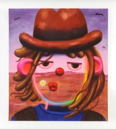 Siebdruck Super Future Kid - Billy Big Ears