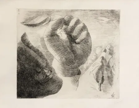 Stich Survage - Composition surréaliste