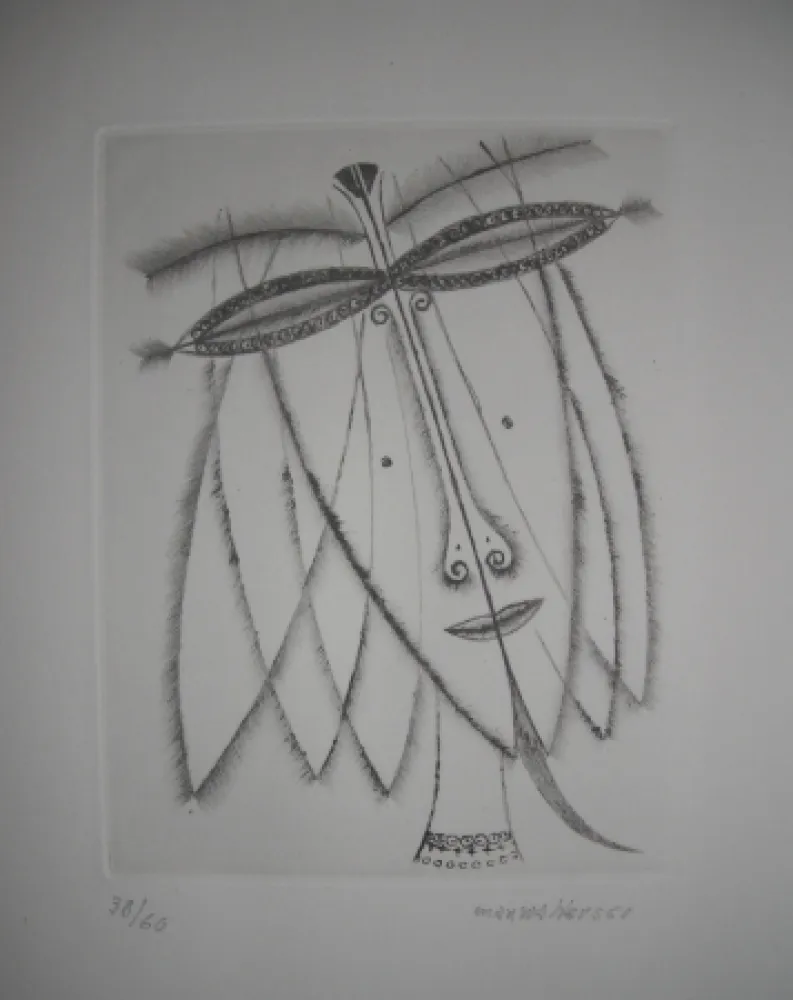 Radierung Svanberg - The international avant garde 2