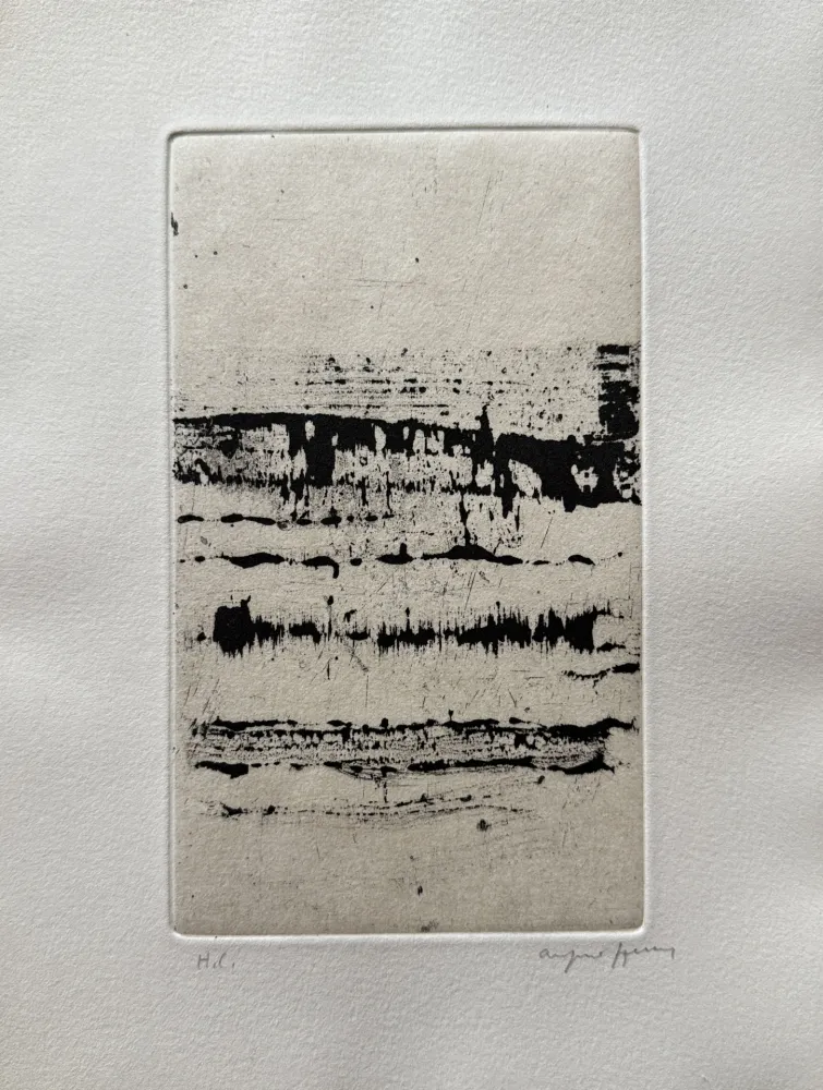 Radierung Szenes - Sans titre, 1976