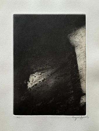 Radierung Szenes - Sans titre, 1976