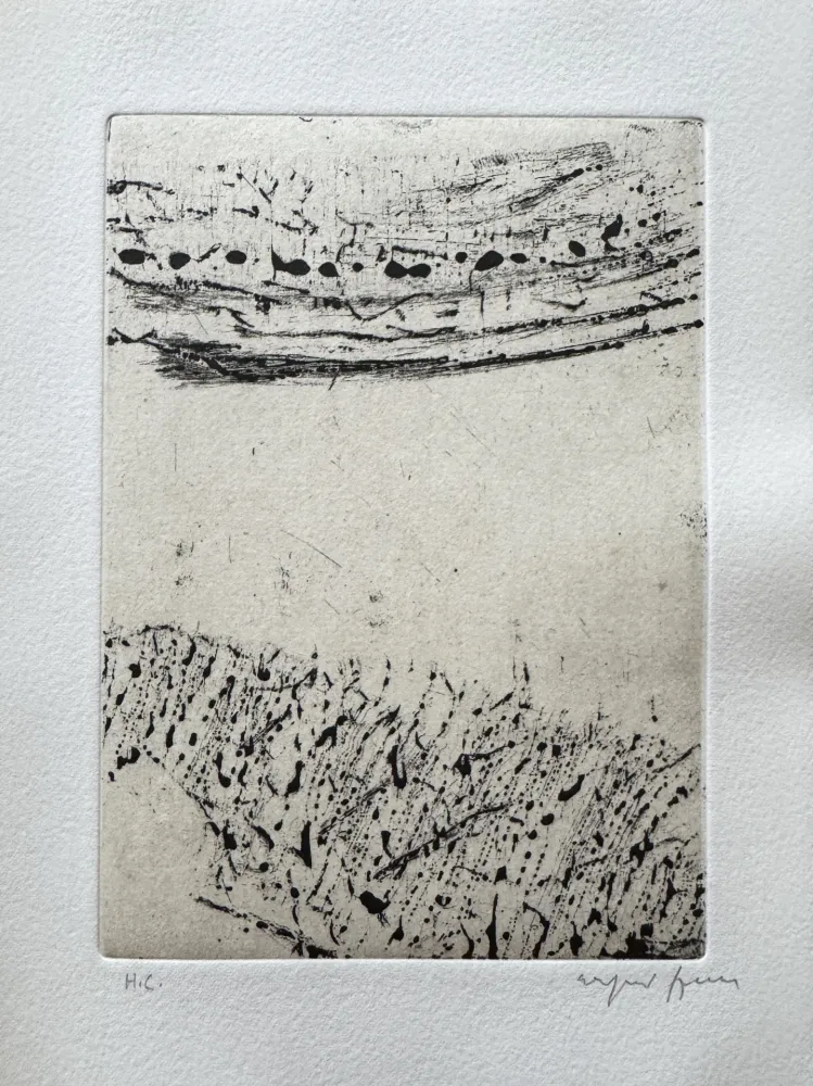 Radierung Szenes - Sans titre, 1976