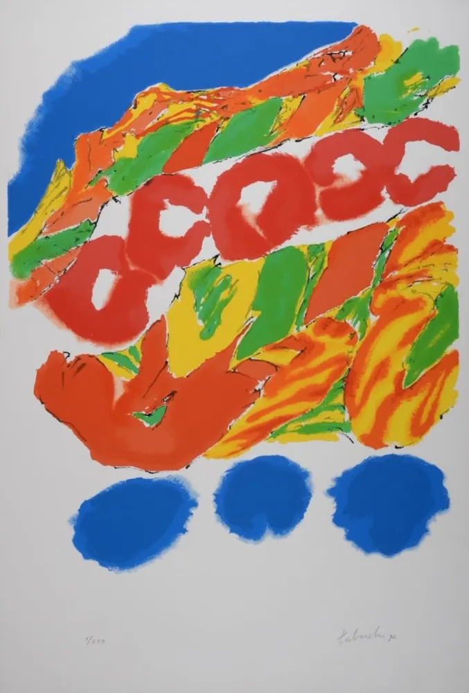 Siebdruck Tabuchi - Composition