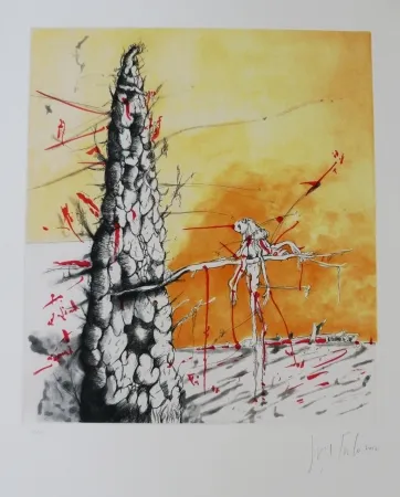 Radierung Und Aquatinta Tacla - Cuarto para dos