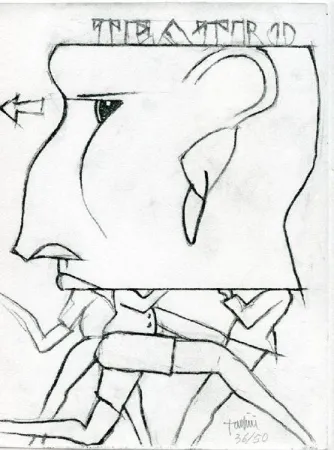 Radierung Tadini - Senza titolo