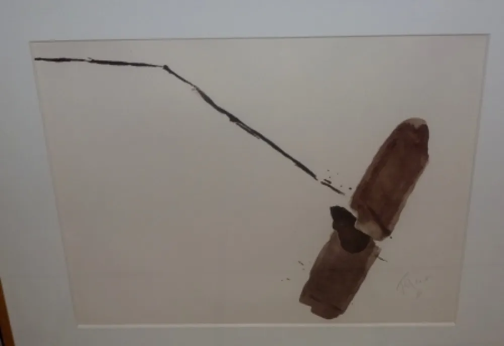 Lithographie Tal Coat - Composition